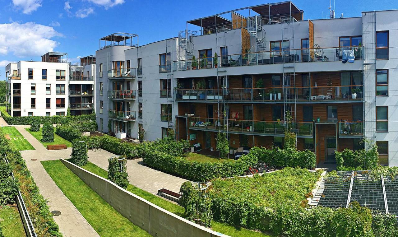 Nadmorski Dwor Wood Apartment Gdańsk Buitenkant foto